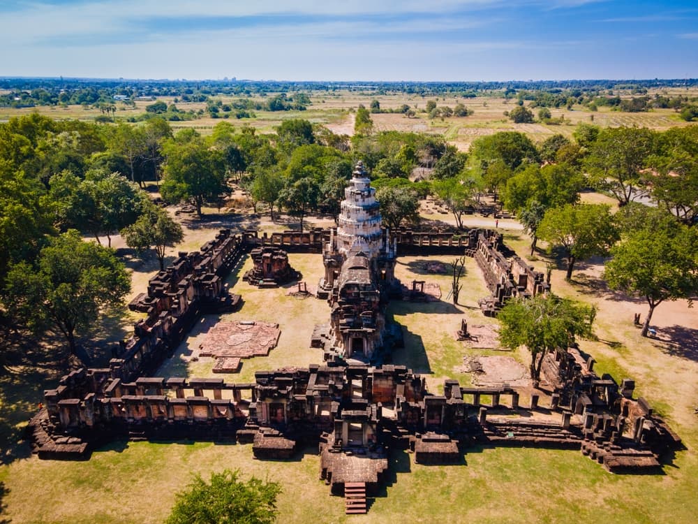 La colline de Wat Phnom