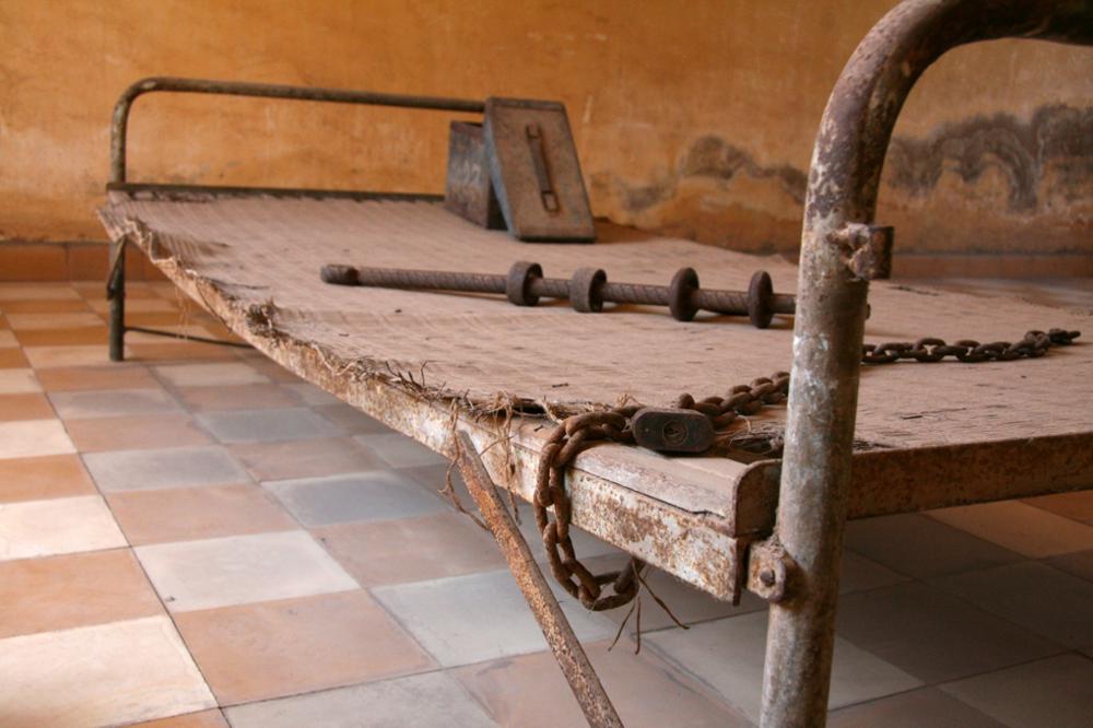 Le musée de Tuol Sleng, une geôle de torture passée
