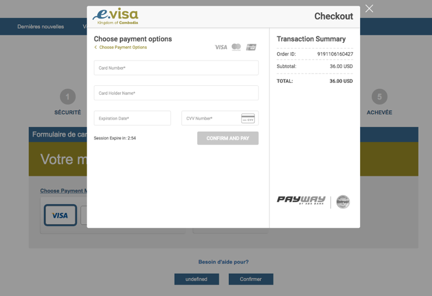 Obtenir un e-visa pour voyager au Cambodge